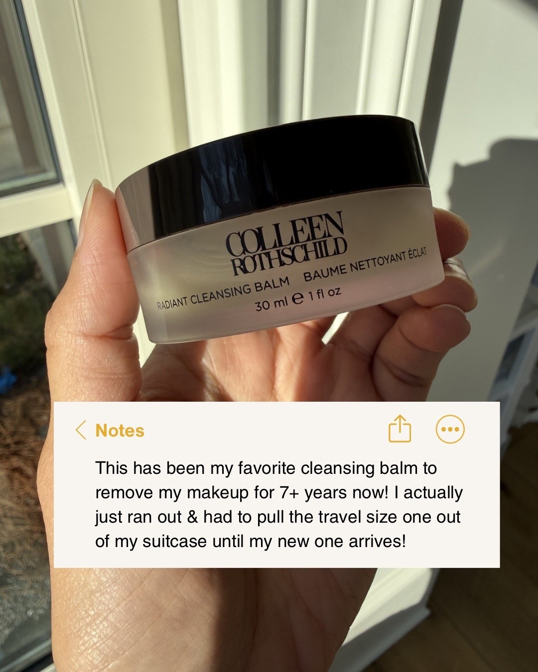 Recently refilled! I’ve been using this Colleen Rothschild cleansing balm for over 8 years and it’s how I get my makeup off every night!

#skincare #colleenrothschild #makeupremover #beautymusthave

#LTKBeauty