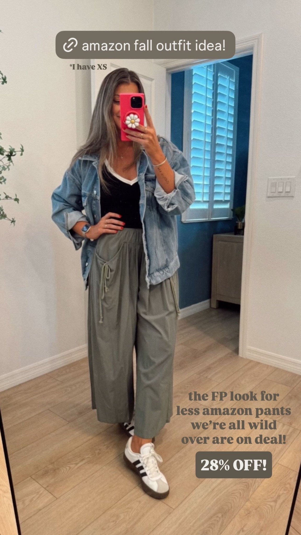 the FP look for less amazon pants we’re all wild over are on deal! 28% OFF! *I have XS