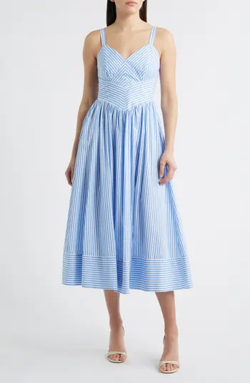 Stripe Midi Sundress | Nordstrom