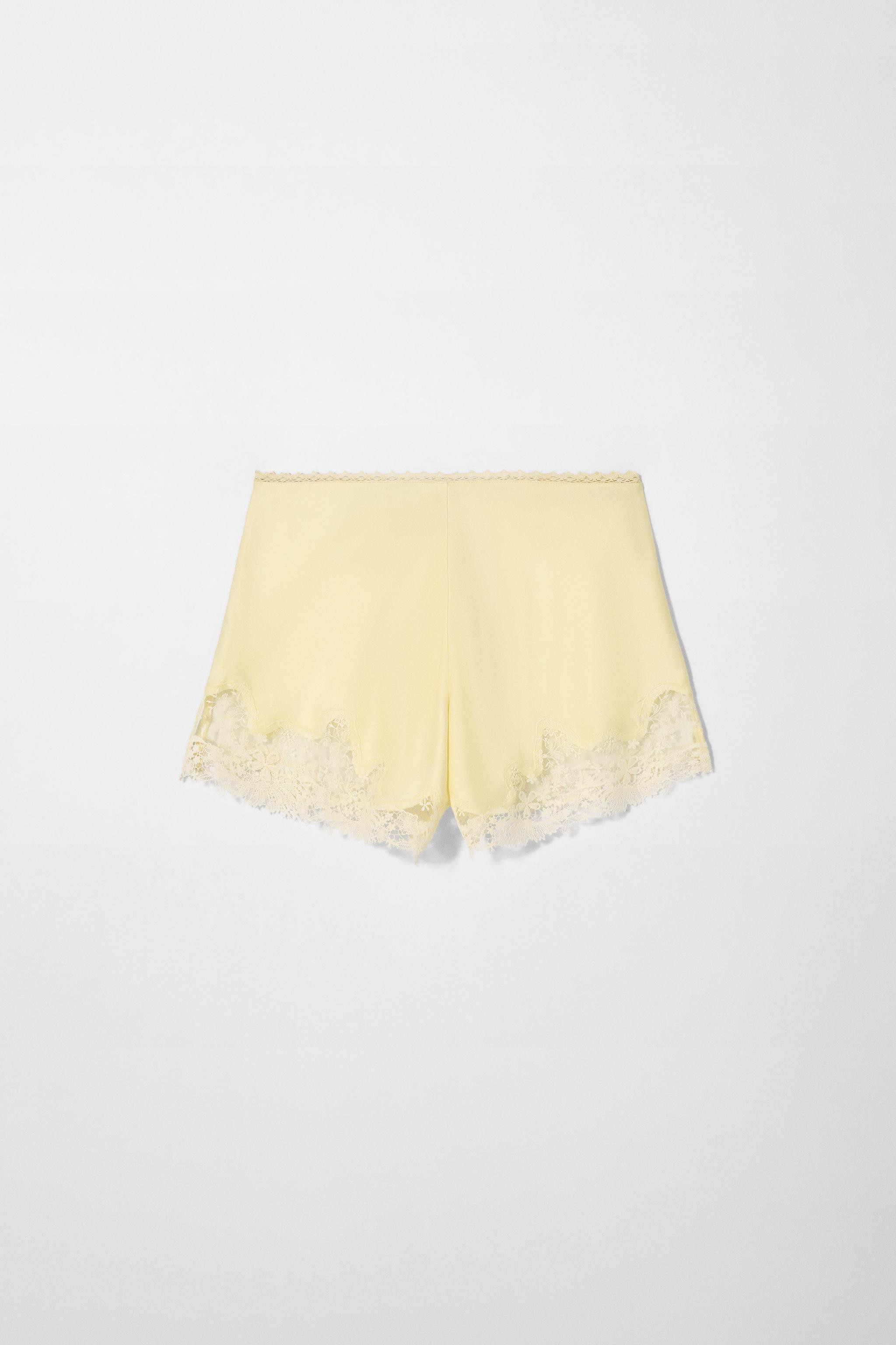 SILK LINGERIE SHORTS KATE MOSS X ZARA | Zara UK