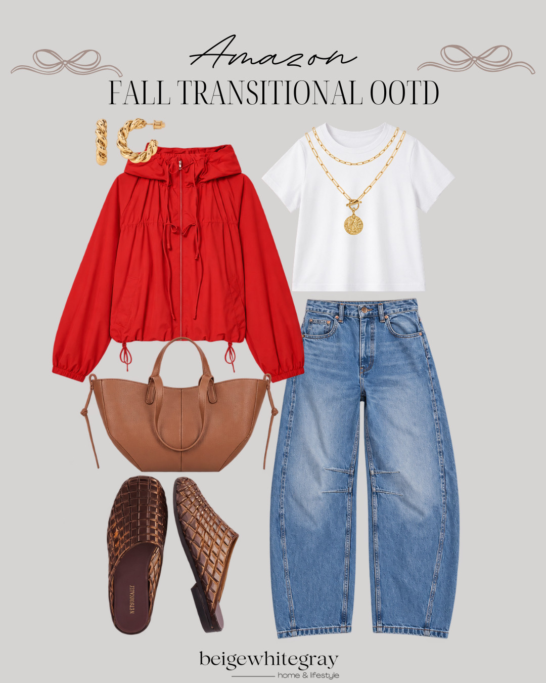 Mix and match for fall transition! Cozy up with these chic picks. #FallTransition #AmazonFinds