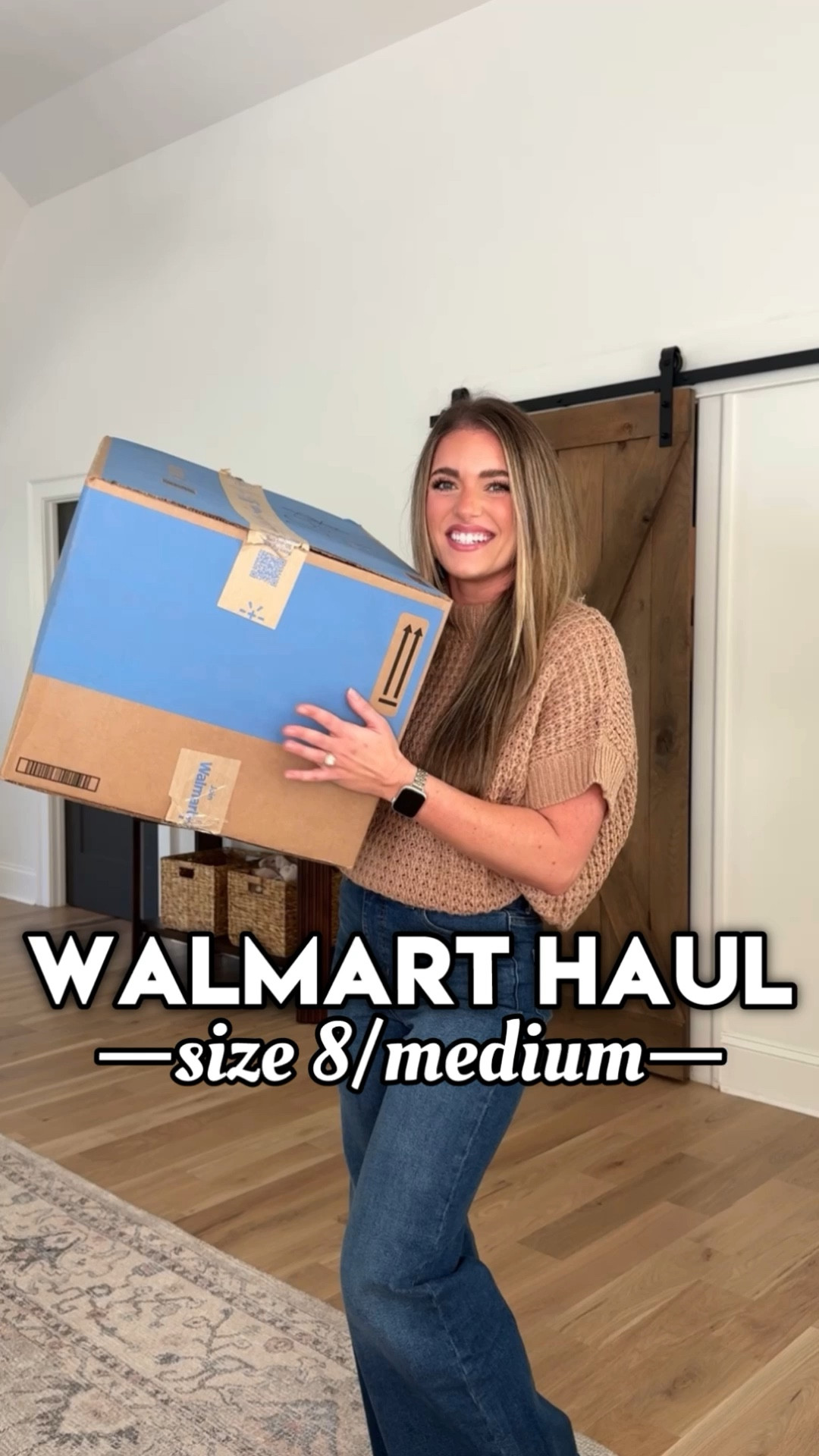 #WalmartPartner Walmart haul 😍🫶🏼 My measurements: 29” waist, 40” hips, & 36,5” bust. 
Wide leg Jeans sized down 1 from my normal size 8 to the size 6. Jeans are True To the size chart ⭐️ jeans are very stretchy, flattering on curves, & comfy. 
all sweaters & jackets TTS - M. Midi skirt TTS - M. 

@walmartfashion #walmartfashion

#LTKSeasonal #LTKVideo #LTKFindsUnder50