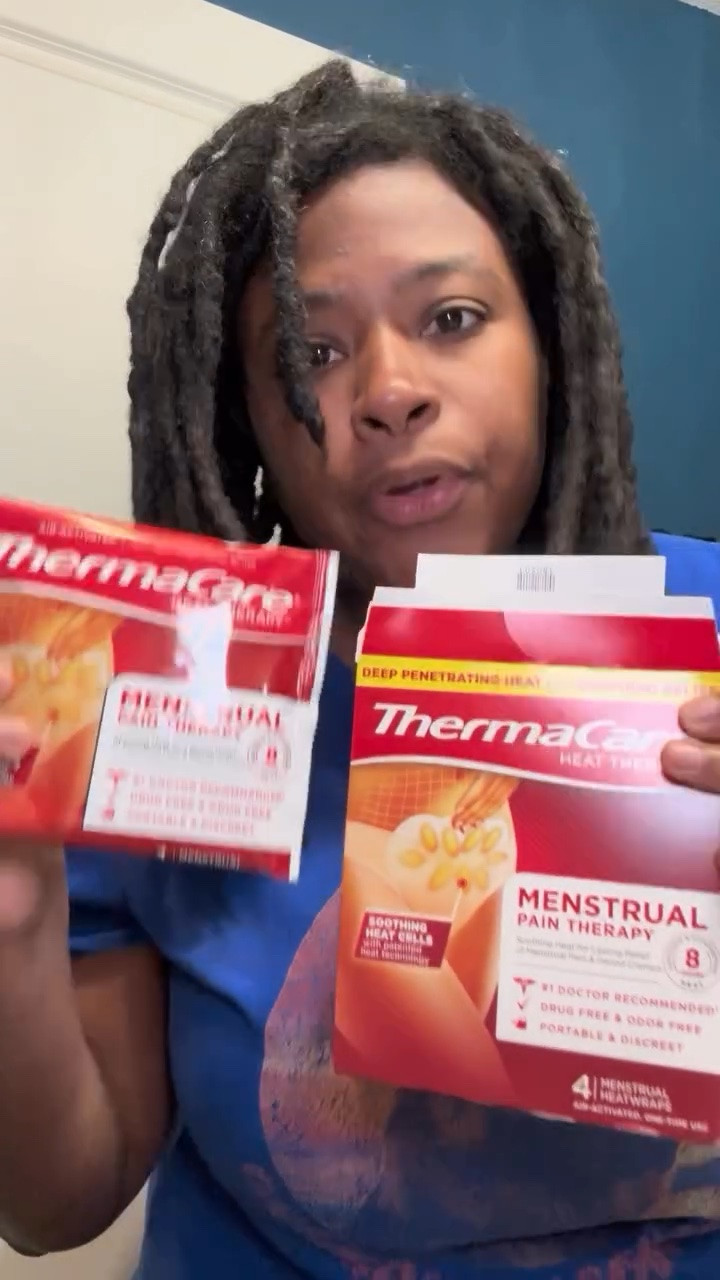 #thermacare #thermacareheatwraps #menstrualcycle #menstrualpain #jerricabrown