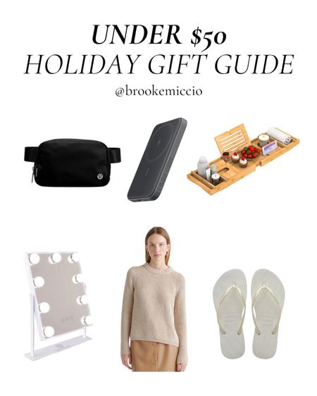 Under $50 holiday gift guide ideas!

#LTKHoliday #LTKGiftGuide #LTKfindsunder50