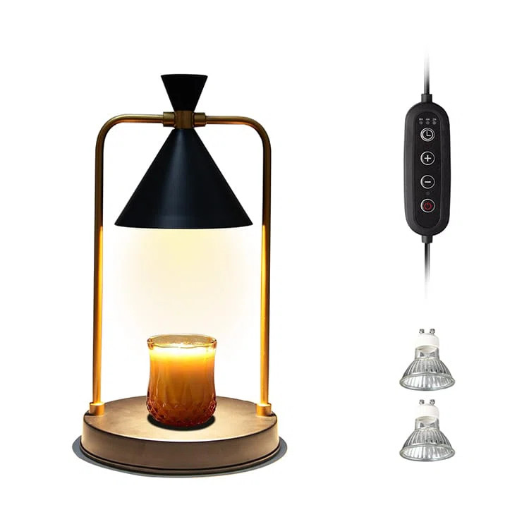 12'' H Metal Tabletop Electric Candle Warmer | Wayfair North America