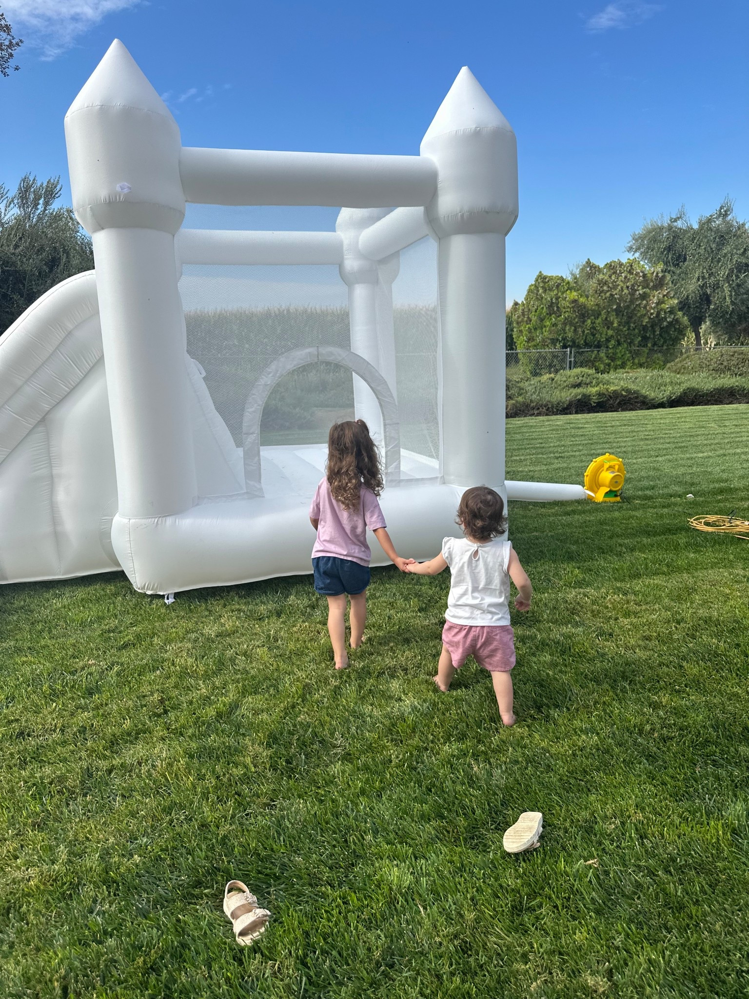 Our girls bounce house!! 