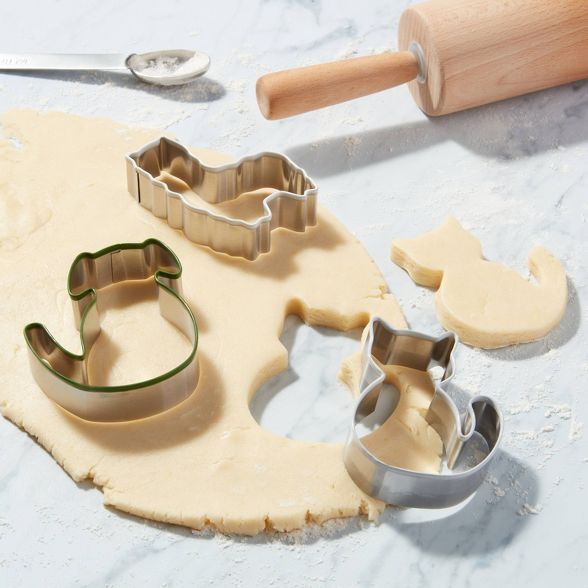 Stainless Steel Cat Cookie Cutter - Threshold™ | Target