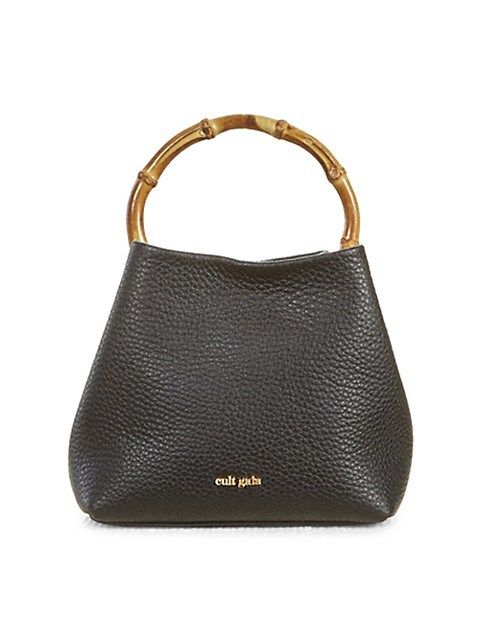 Mini Solene Leather Top Handle Bag | Saks Fifth Avenue