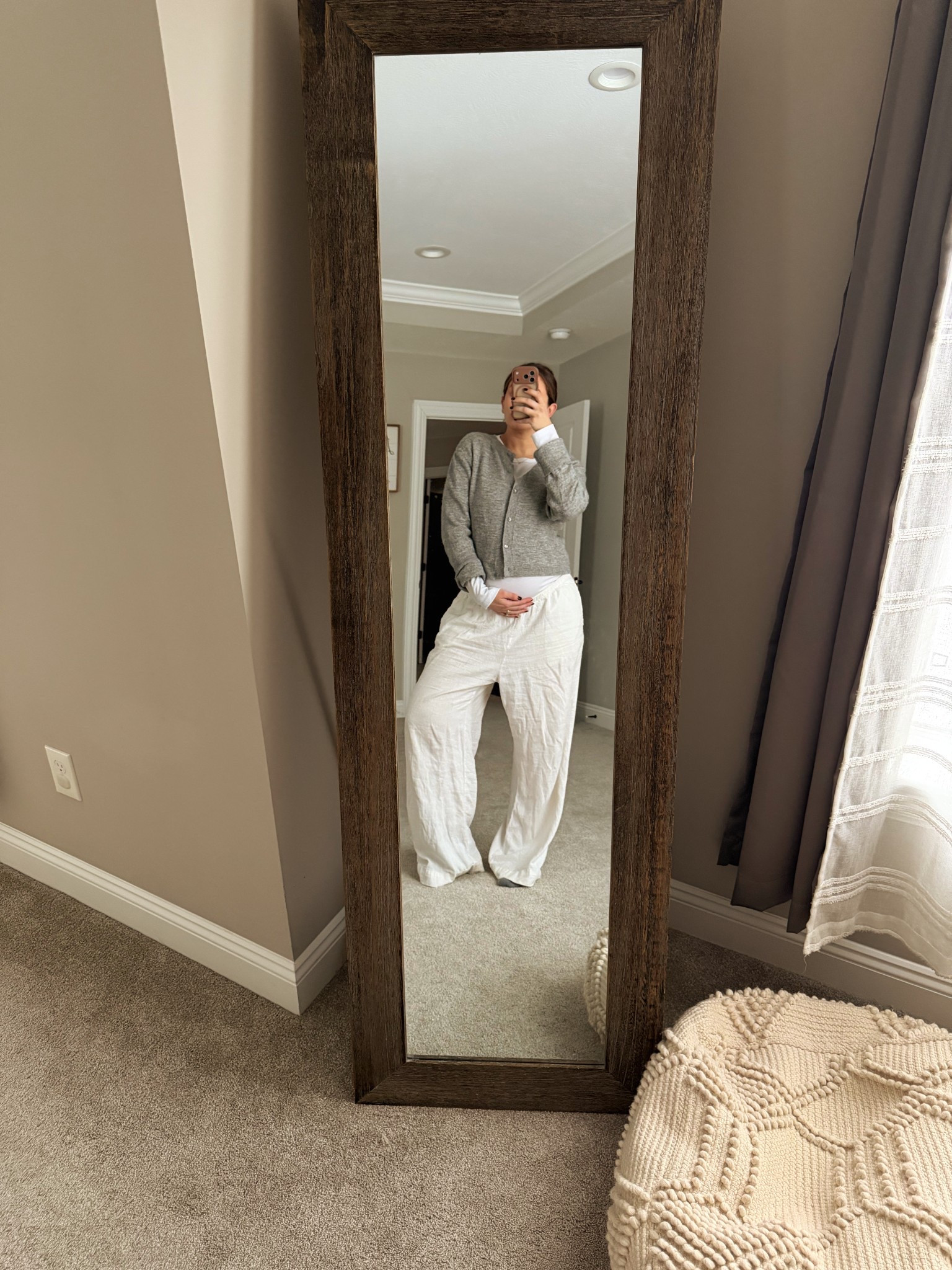 Comfy, modest, yet cute 🫶🏼 

#LTKBump #LTKmomlife #LTKootd