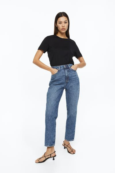 Mom Comfort Ultra High Ankle Jeans | H&M (US + CA)