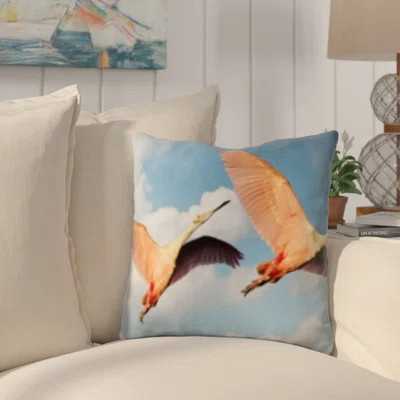 Cirillo Bird Flying Square Pillow Cover and Insert | Wayfair North America
