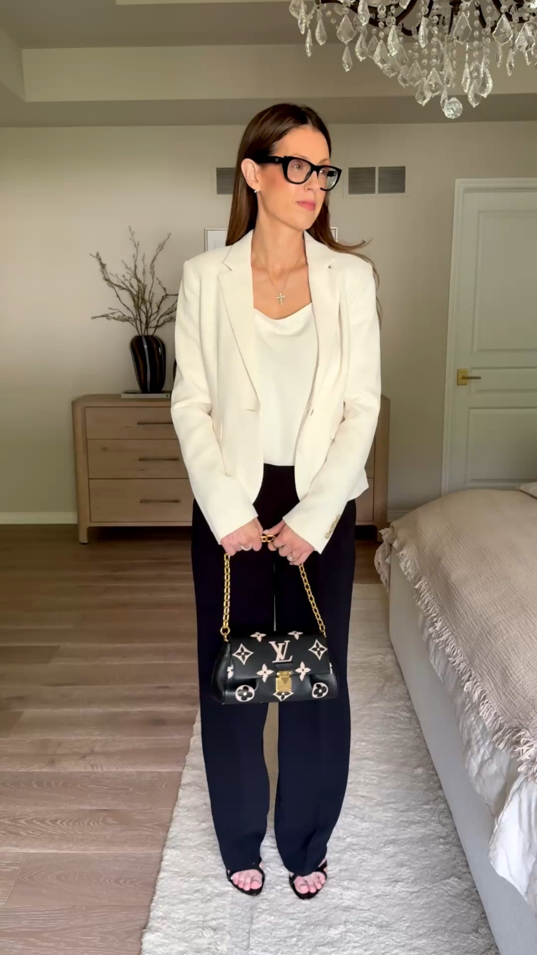 This camisole is a wardrobe essential. It drapes so beautifully under a blazer and can be worn in its own. @Aritzia 

Work outfit. Fall fashion. Capsule wardrobe.

#LTKgrwm #LTKWorkwear #LTKootd