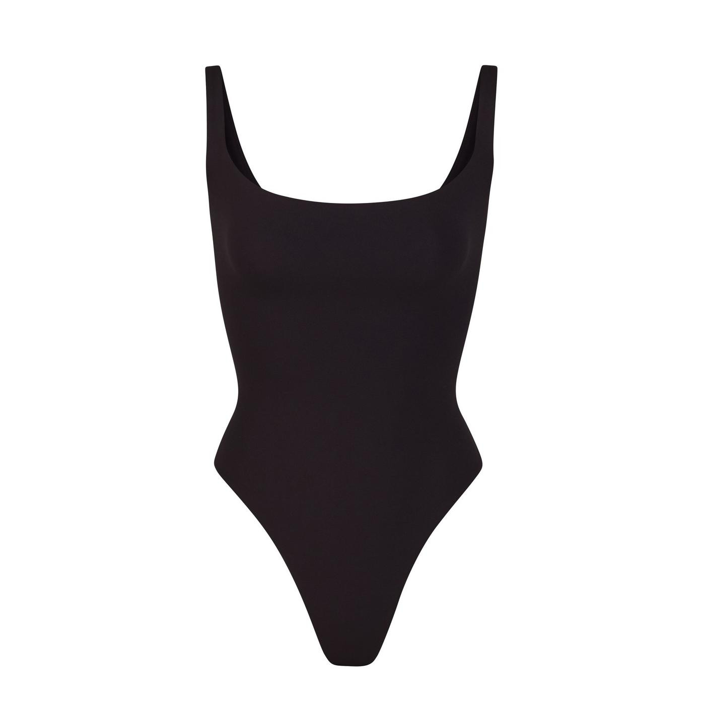 SKIMS Womens Fits Everybody Square Neck Bodysuit | Flannels UK