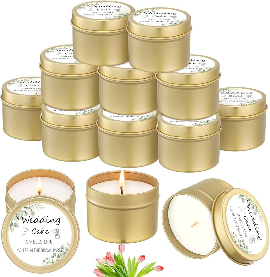 8 Pcs Bridesmaid Proposal Gifts Smells Like You're in The Bridal Party Candles Bridesmaid Gifts N... | Amazon (US)