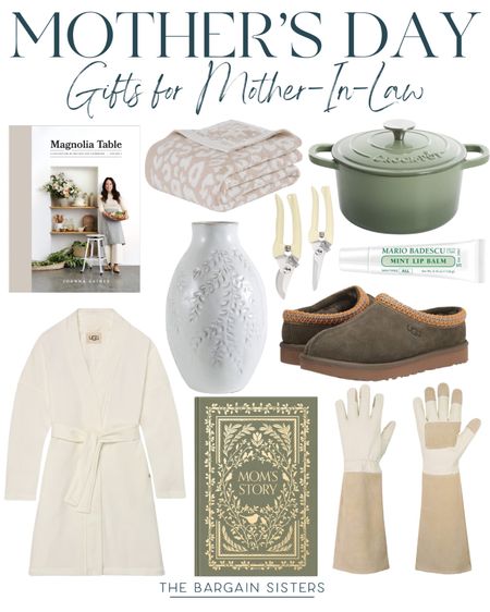 Mother’s Day - Gifts for Mother-In-Law 

| Amazon Gifts for Her | Gifts for Mom | Home Gifts | Amazon Finds | Amazon Favorites | Last Minute Gifts | Bathrobe | Gloves | Enameled Cast Iron | Throw Blanket | Magnolia Table | Vase 

#LTKGiftGuide #LTKFamily #LTKHome