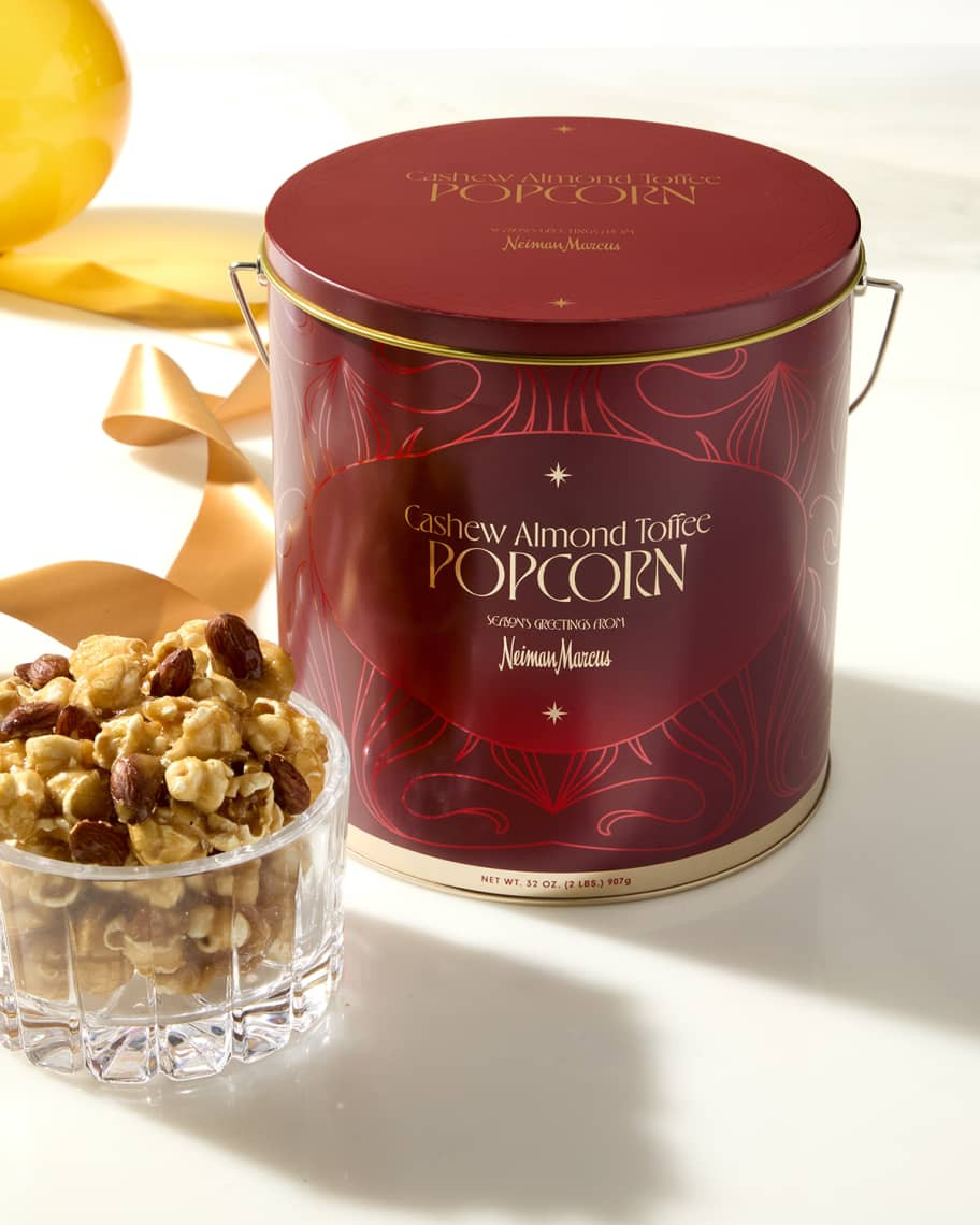 Neiman Marcus Cashew Almond Toffee Popcorn Tin | Neiman Marcus
