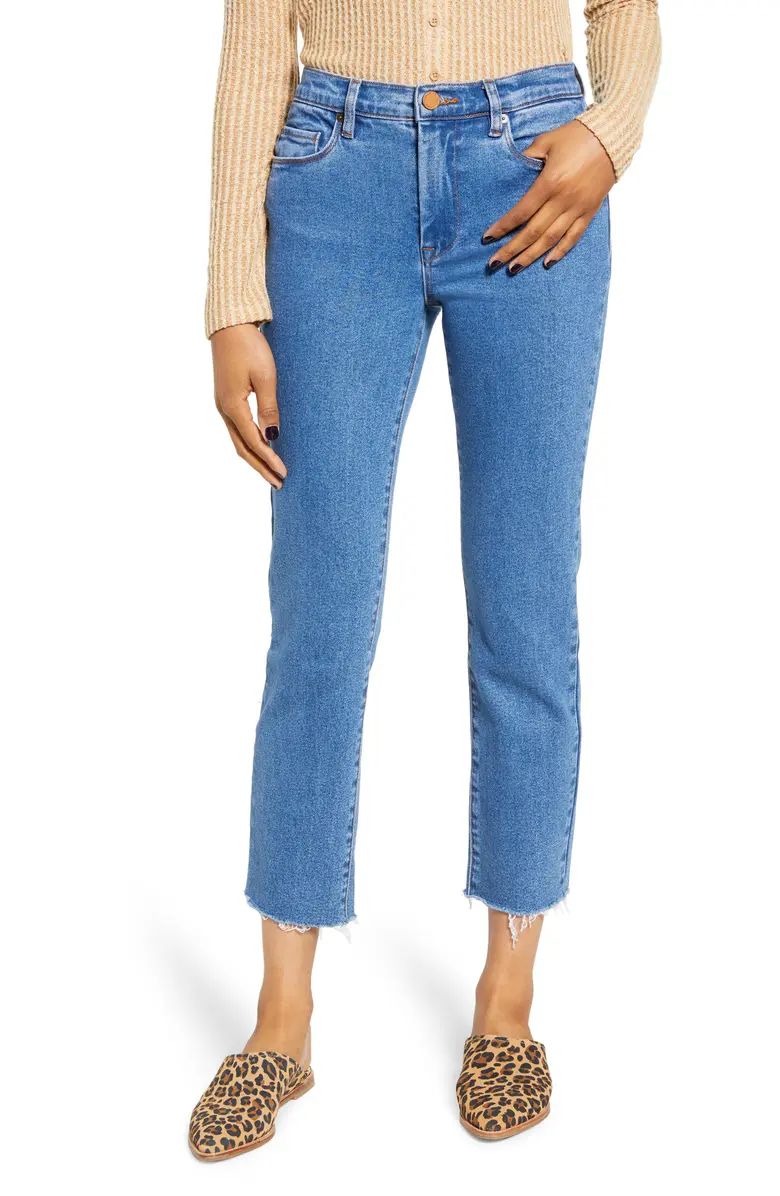The Madison Straight Leg Crop Jeans | Nordstrom