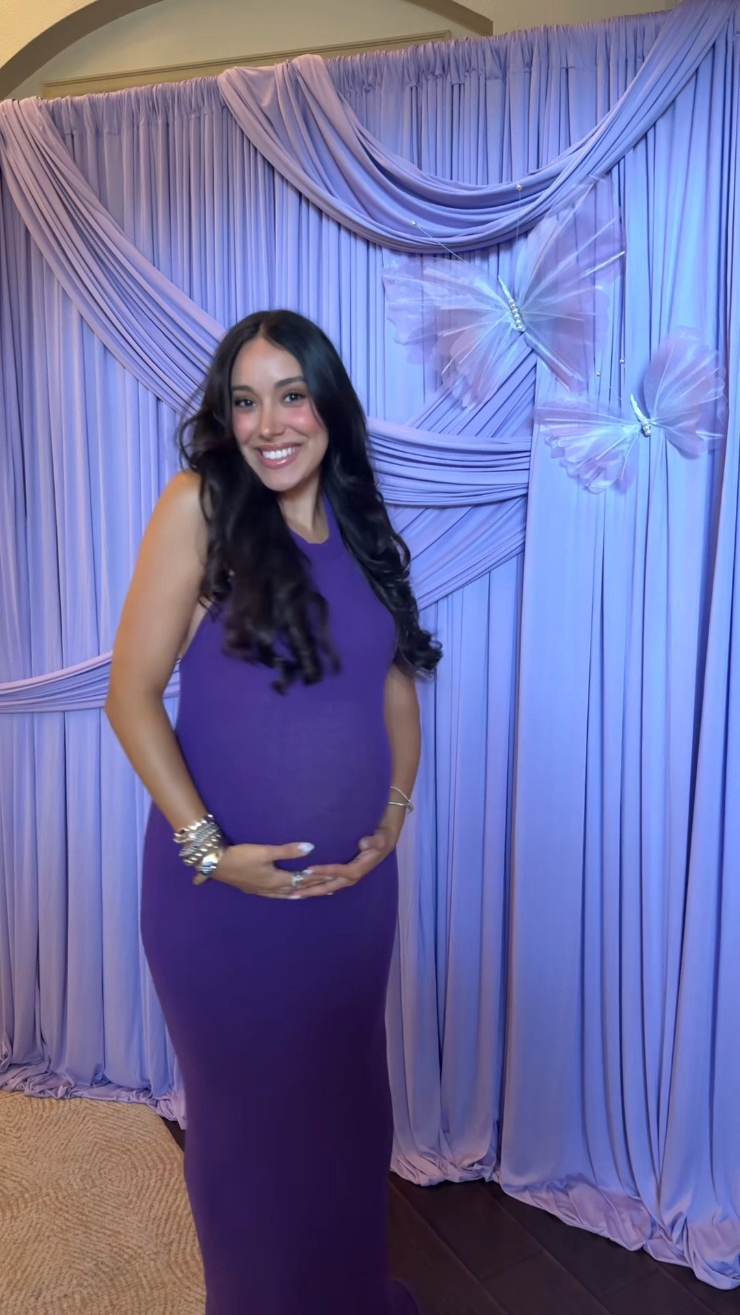 Baby shower dress, maternity outfit, bump friendly 

Wearing a small

#LTKBaby #LTKBump #LTKmomlife