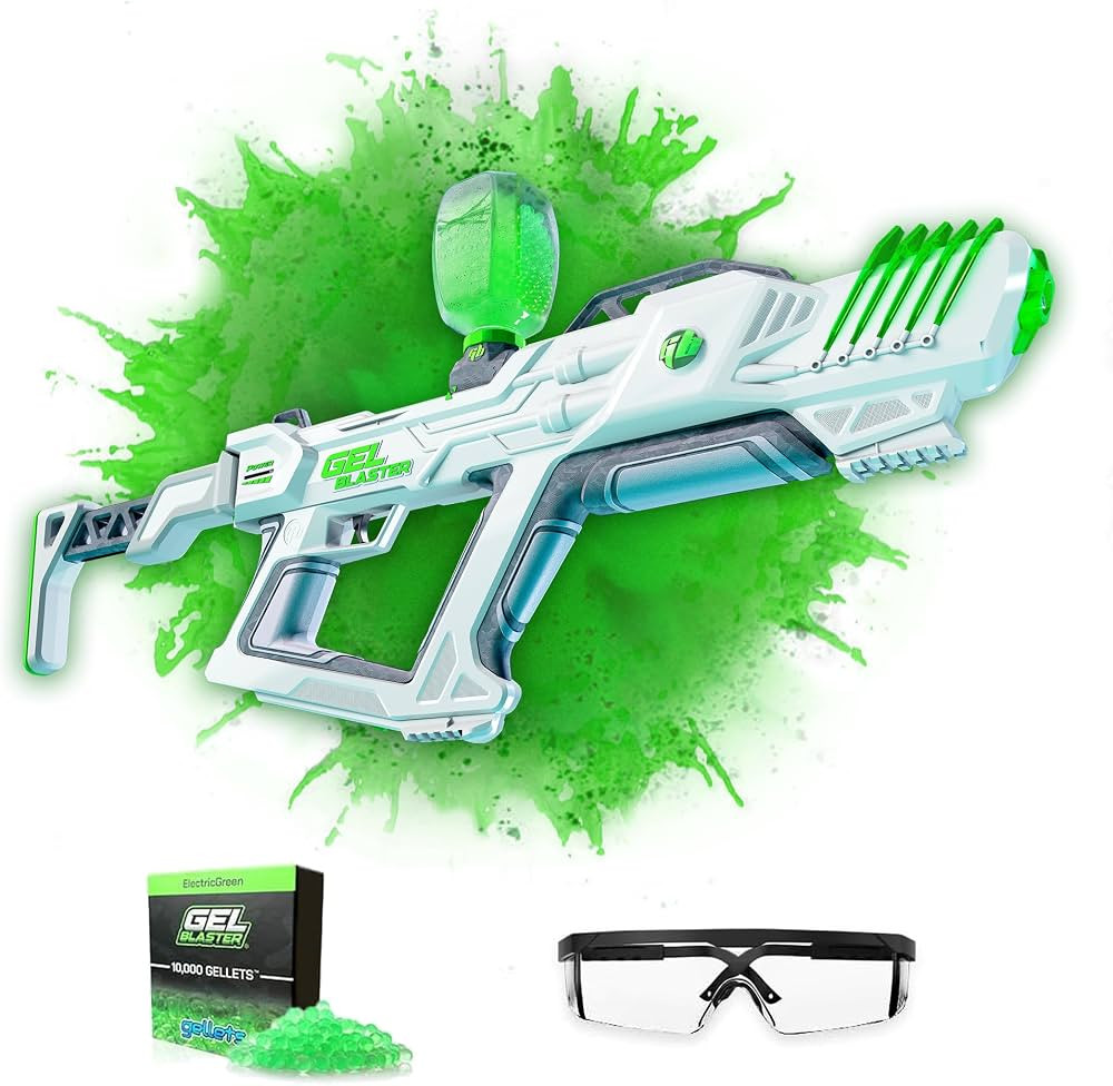 The Original Supersized Gel Blaster Surge XL - Splat Ball Gun 150+ Foot Range - Toy Gel Blasters with Water Based Beads - Semi, Full-Auto, Triple Burst Modes - Outdoor Games & Toys - Ages 14+ | Amazon (US)