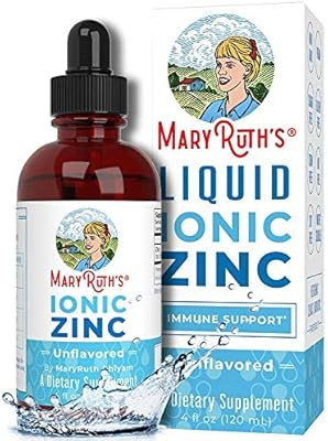 Liquid Zinc Sulfate by MaryRuth's 4oz | Non-GMO Vegan Extra Zinc Supplement Provides Immune Suppo... | Amazon (US)