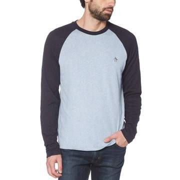 Raglan Duofold Tee | Perry Ellis