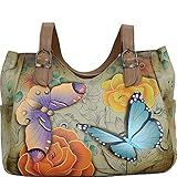 Anna by Anuschka womens Shoulder Bag, Floral Paradise Tan, One Size US | Amazon (US)