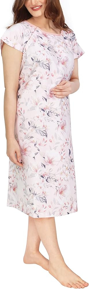 NY Threads Women's Hospital Gown Soft and Stylish Patient Gown | Amazon (US)