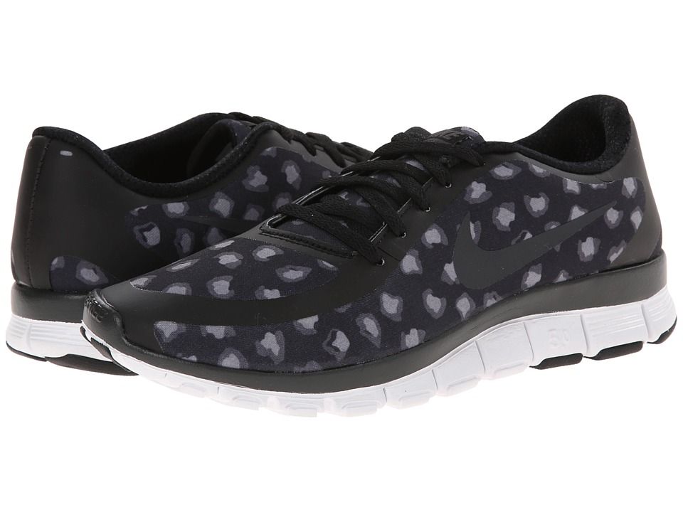 Nike - Free 5.0 V4 (Black/Dark Grey/White/Anthracite) Women's Shoes | 6pm