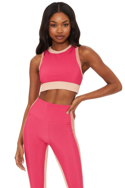Gwen Top Rouge Colorblock | Beach Riot