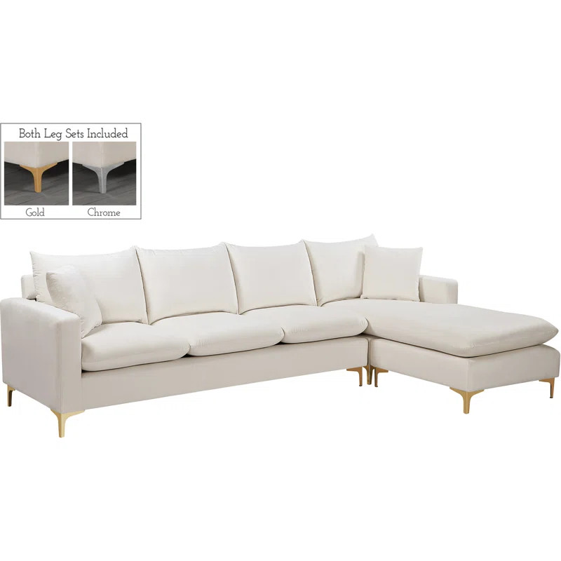 Boutwell 110" Reversible Sectional | Wayfair North America