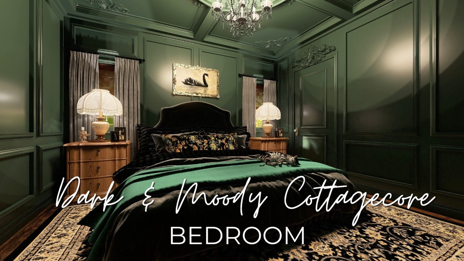 Designed by Brandy
Dark & Moody Cottagecore Bedroom

#LTKmomlife #LTKSeasonal #LTKHome