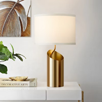 GTCLIGHTING Table Lamps for Bedroom,21.8" Modern Gold Bedside Lamps with Beige Linen Shade,Nightstand Lamps for Living Room End Table | Target