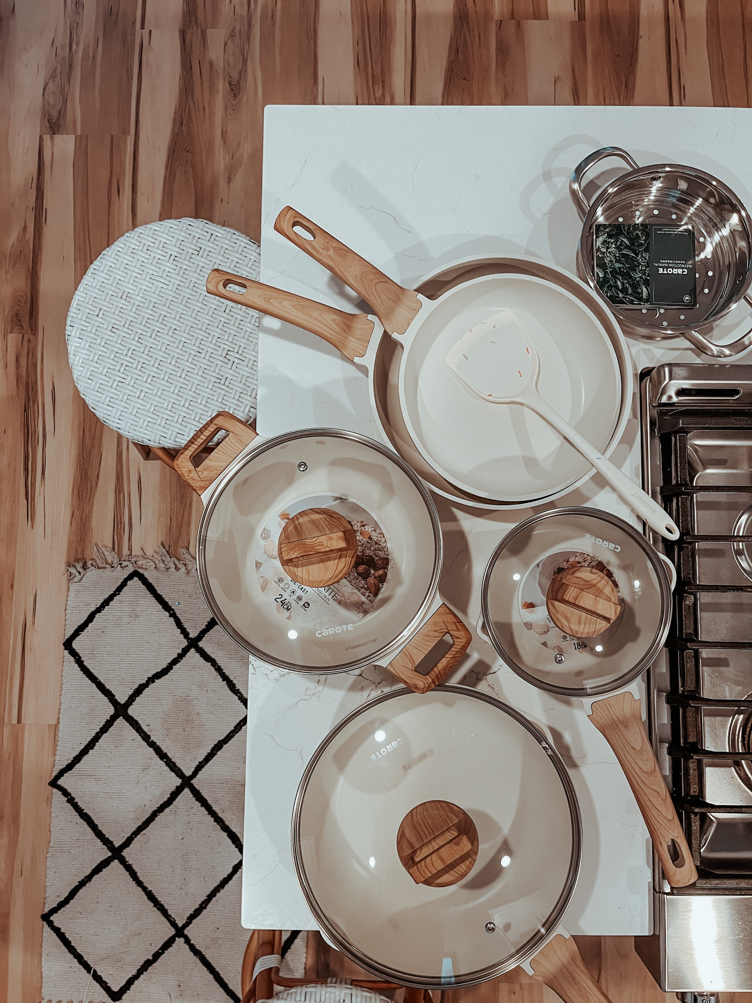 Having an EPIC set of pots + pans has been a long time goal of mine. The day is finally here. THEY are finally here. Making my kitchen (almost) complete. 

#LTKFind #LTKhome #LTKfamily