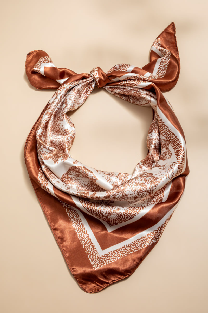 Mona Forest Print Scarf | Francesca's