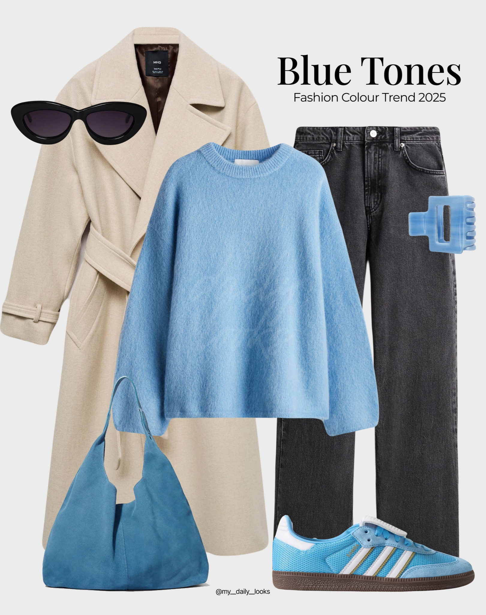 Styling baby blue mohair jumper for casual look 🖤

Check out more styling ideas in my profile. 

Tags: baby blue, light blue, blue shades, blue tones, winter style, winter outfit, winter look, winter fashion, spring style, spring outfit, spring look, spring fashion, easy styling, simple everyday look, chic & basic outfit, Parisian look, casual outfit, capsule wardrobe, office look, brunch style, high street.


#LTKshoes #LTKstyletip #LTKwinter