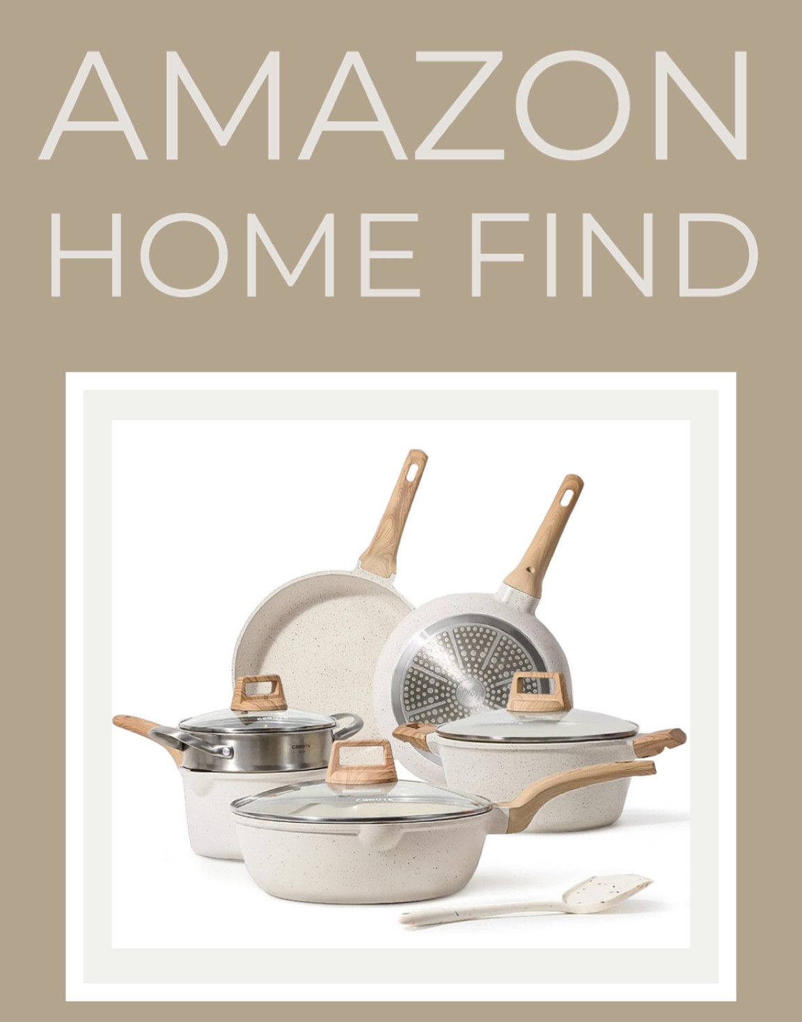 Beautiful pot and pans find on Amazon! Nearly 50% off!

#LTKhome #LTKsalealert