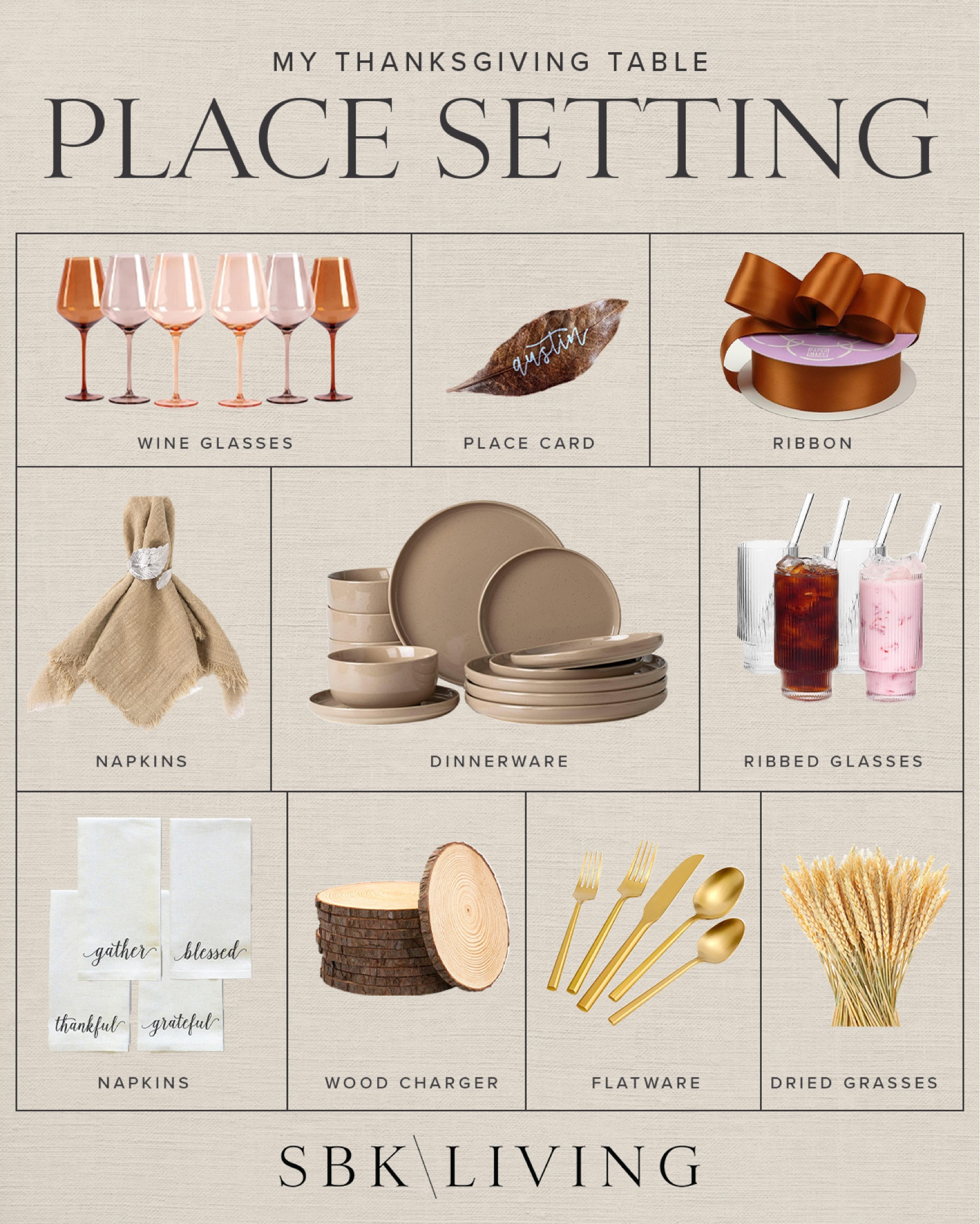 HOME \ my thanksgiving place setting! So many great table finds from Amazon 🦃🍂🍽️

Entertaining
Wine glasses
Flatware
Dinnerware 
Kitchen 

#LTKparties #LTKSeasonal #LTKhome