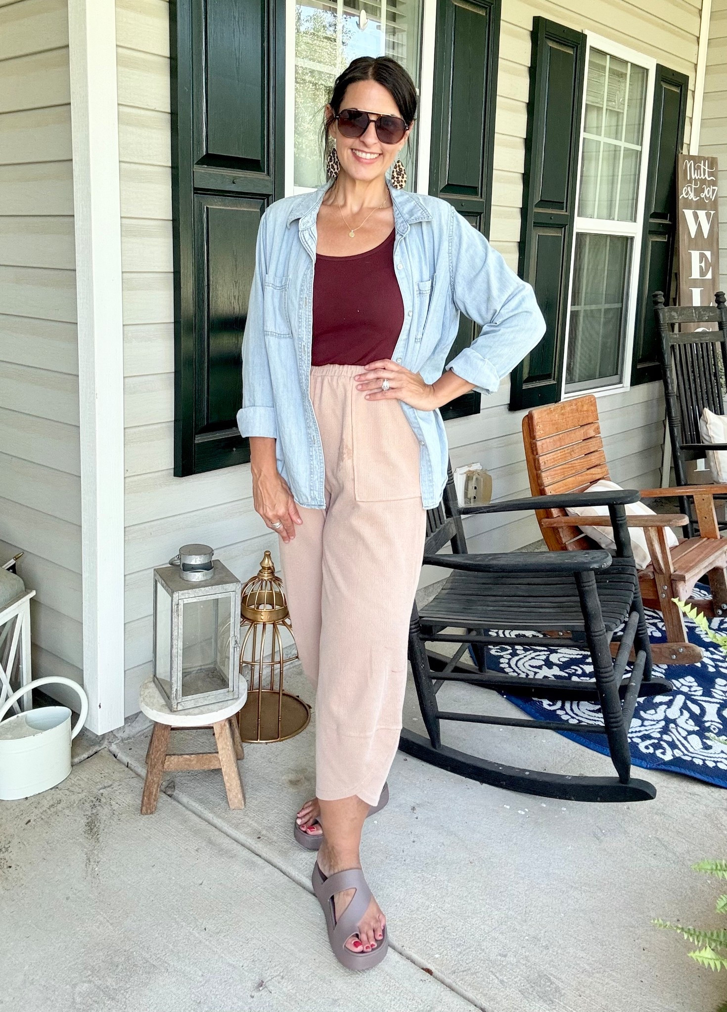 Late summer / early fall vibes! 

#LTKWorkwear #LTKOver40 #LTKSeasonal