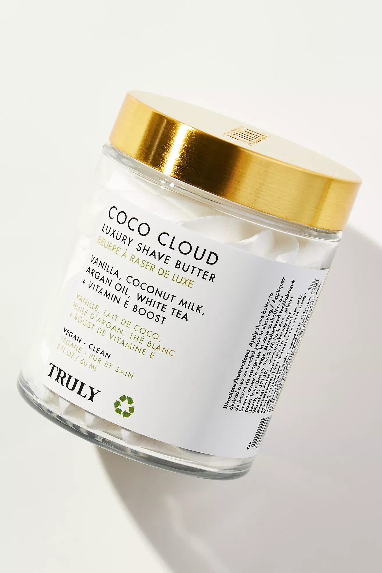 Truly Coco Cloud Luxury Shave Butter | Anthropologie (US)