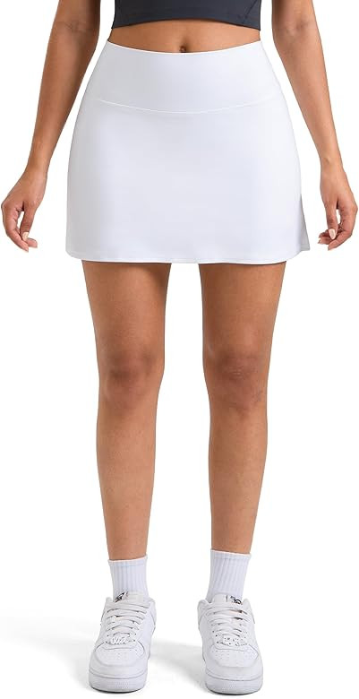 Colorfulkoala Dreamlux Tennis Skirts Women High Rise Athletic Golf Skorts Built-in Shorts with Po... | Amazon (US)