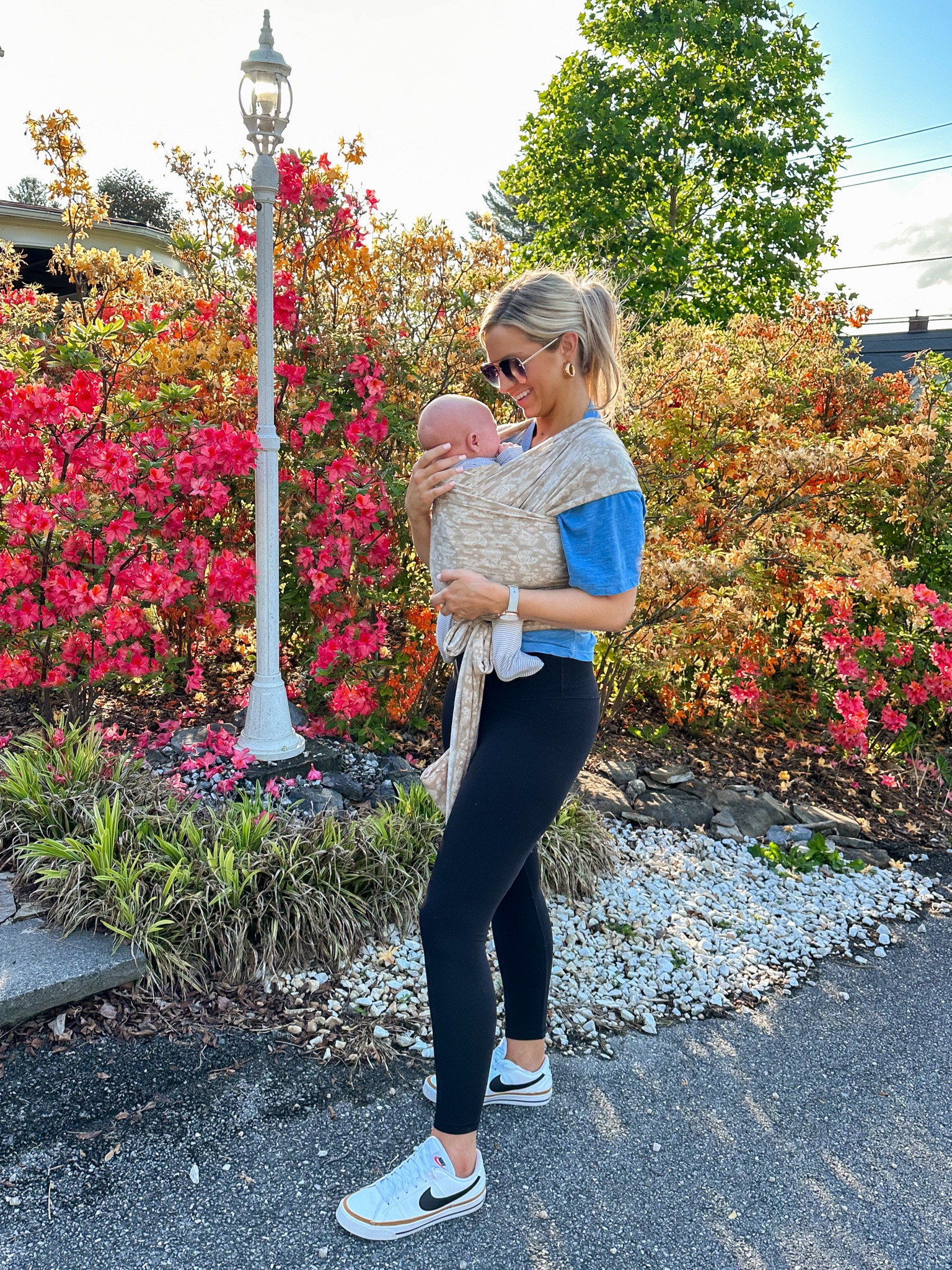 Solly baby wrap, Nike court sneakers, amazon gold hoops
Use code ALEXISPAIGE10 for 10% off a solly baby wrap!

#LTKBaby