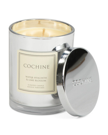 8oz Water Hyacinth And Lime Blossom Scented Candle | TJ Maxx