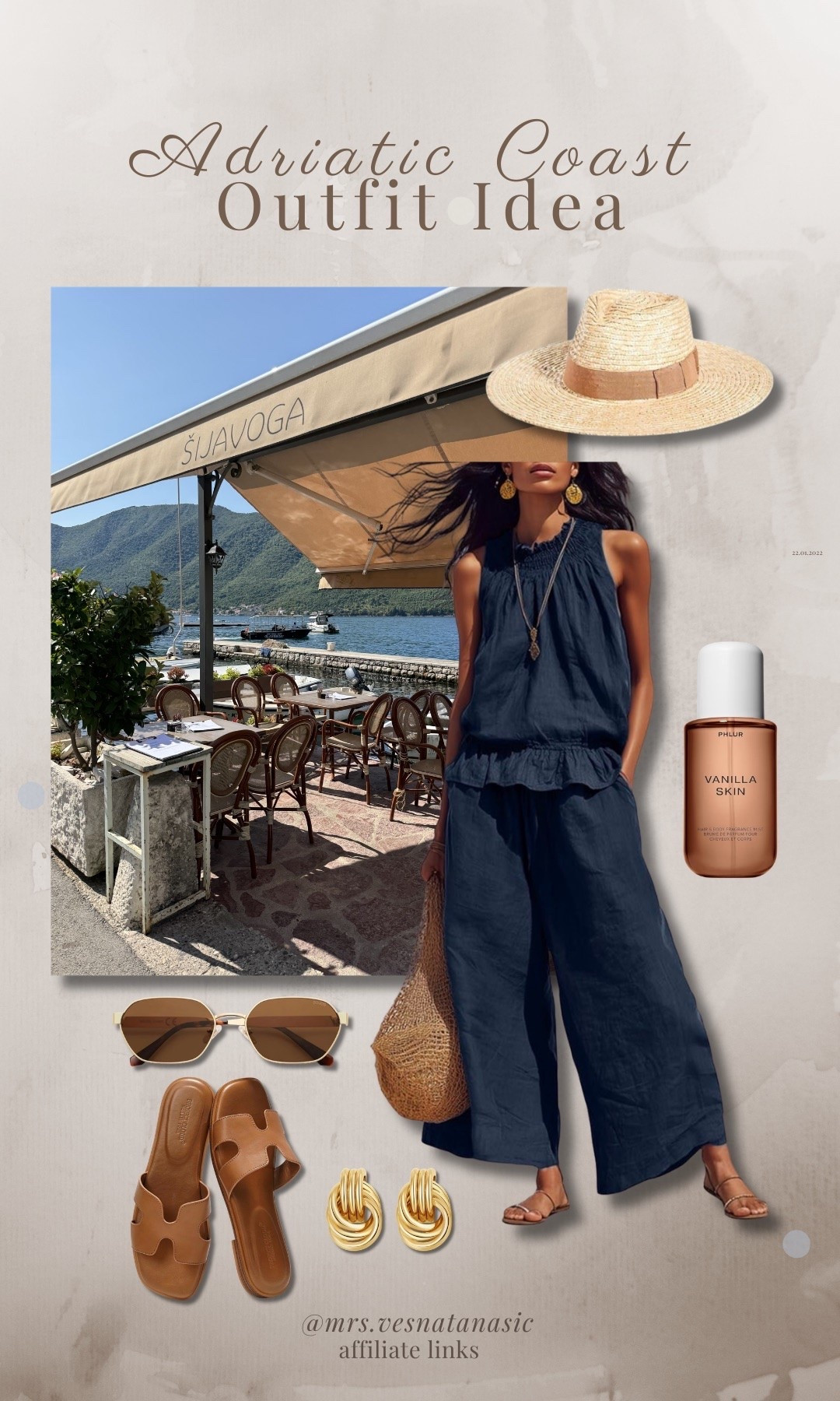 🌊 Adriatic Coast outfit inspiration 🤍

Easy linen pieces, raffia accessories, comfortable sandals, and timeless summer staples I’d happily wear all along the Adriatic coast. The kind of outfit that works for seaside lunches, exploring charming towns, and sunset dinners.

#LTKootd #LTKMidsize