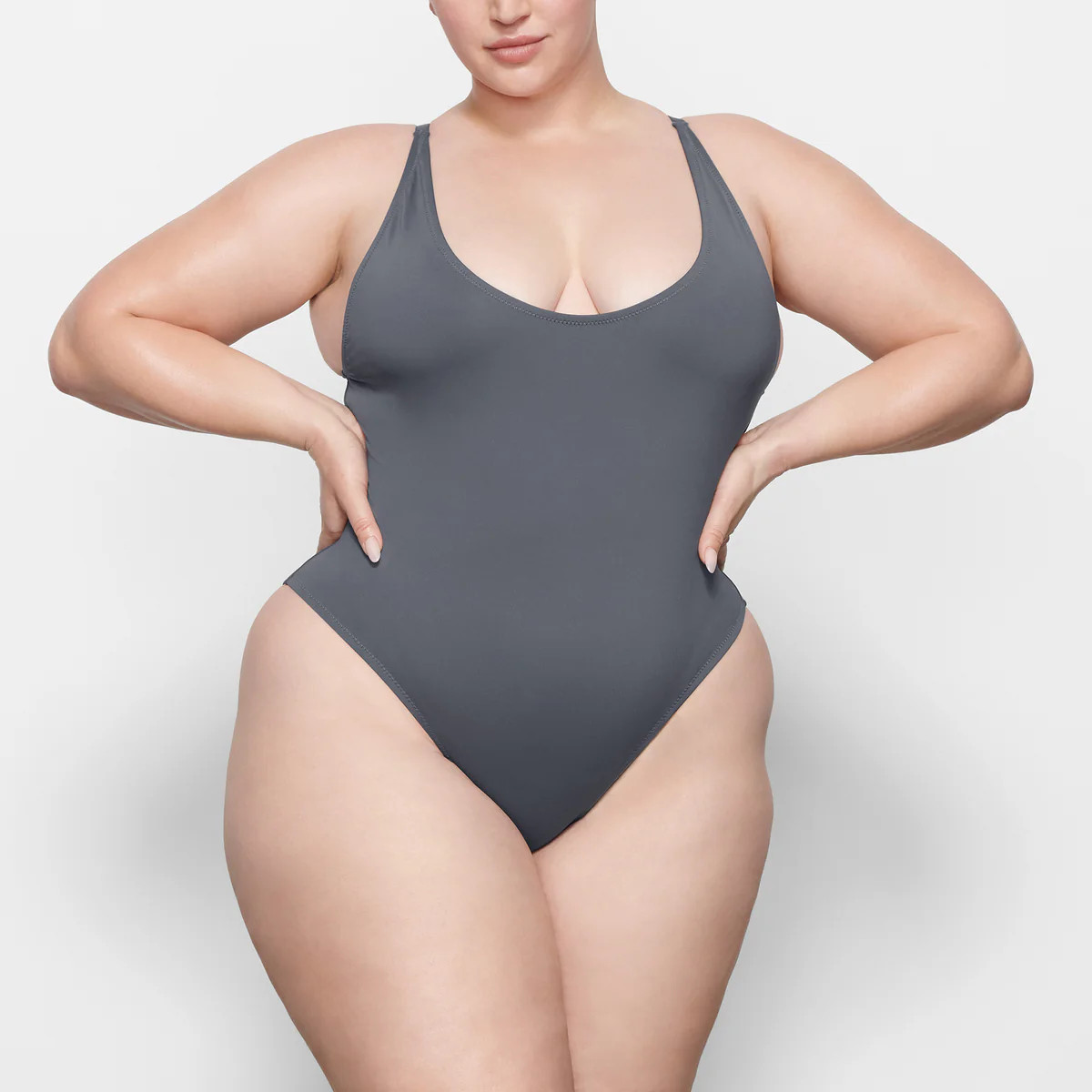SIGNATURE SWIM SCOOP NECK ONE PIECE | SKIMS (US)