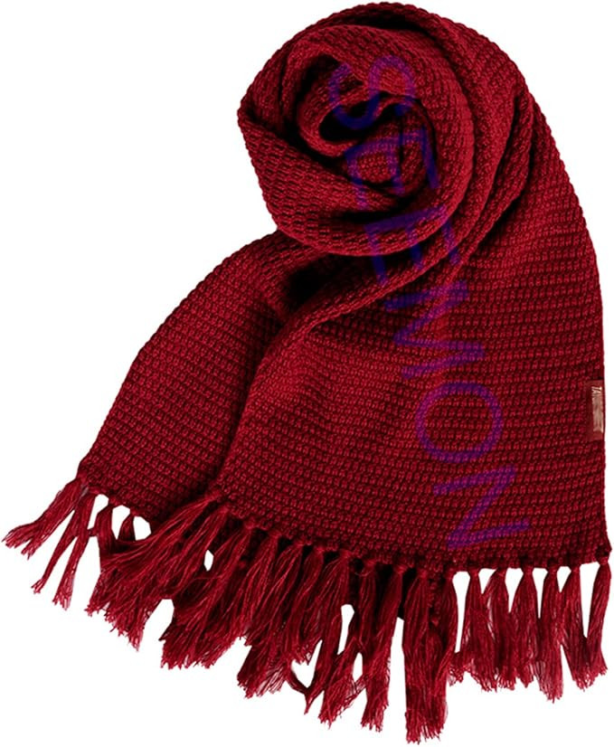 SEEMON Womens Red Soft Scarf Tassel Long Light Wrap Shawls All Fashion Too Well Gift for Girls Bo... | Amazon (US)