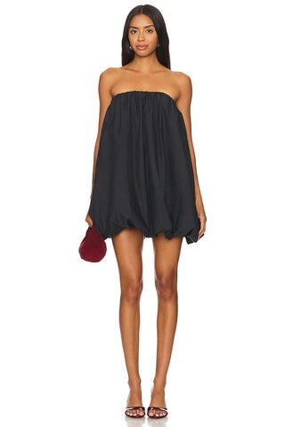 Gianna Mini Dress in Black from Revolve.com | Revolve Clothing (Global)