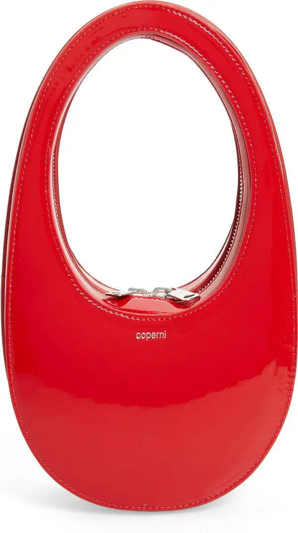 Coperni Mini Swipe Patent Leather Top Handle Bag | Nordstrom | Nordstrom