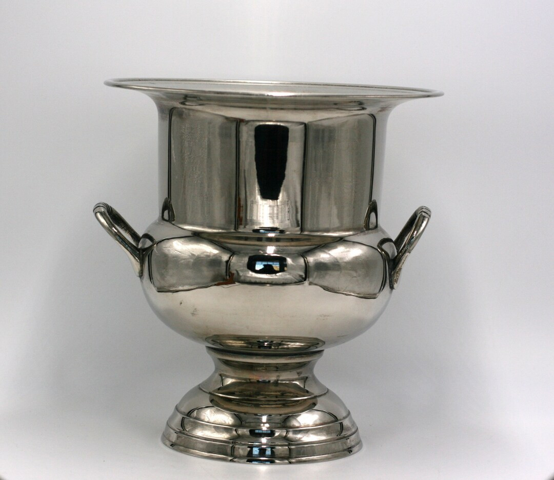 Vintage Silver Plate Champagne Bucket - Etsy | Etsy (US)