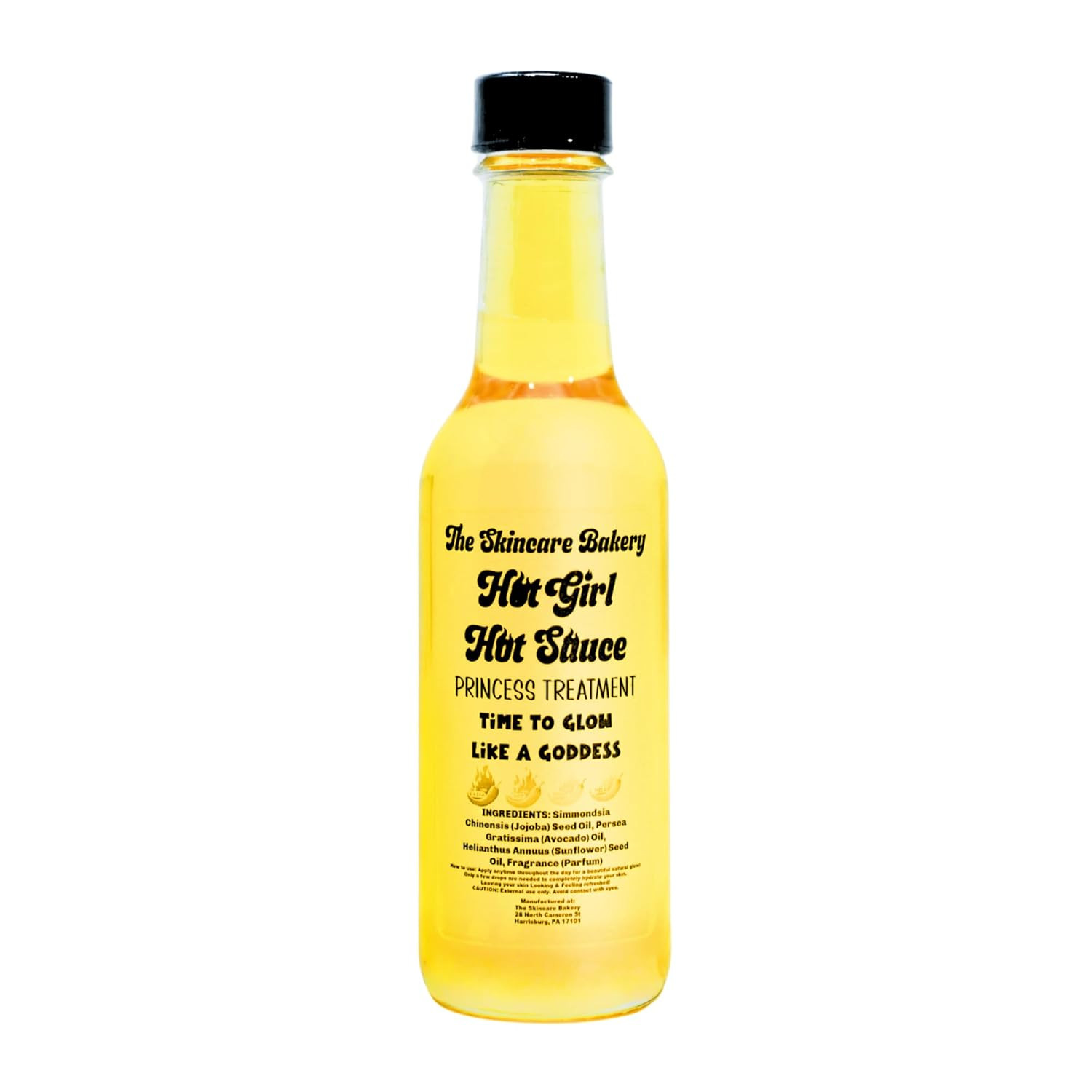 The Skincare Bakery Viral Hot Girl Hot Sauce Body Oil - Princess Treatment -Glazed Donut Skin Fin... | Amazon (US)