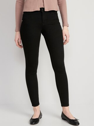 Mid-Rise Rockstar Super-Skinny Jeans for Women | Old Navy (CA)